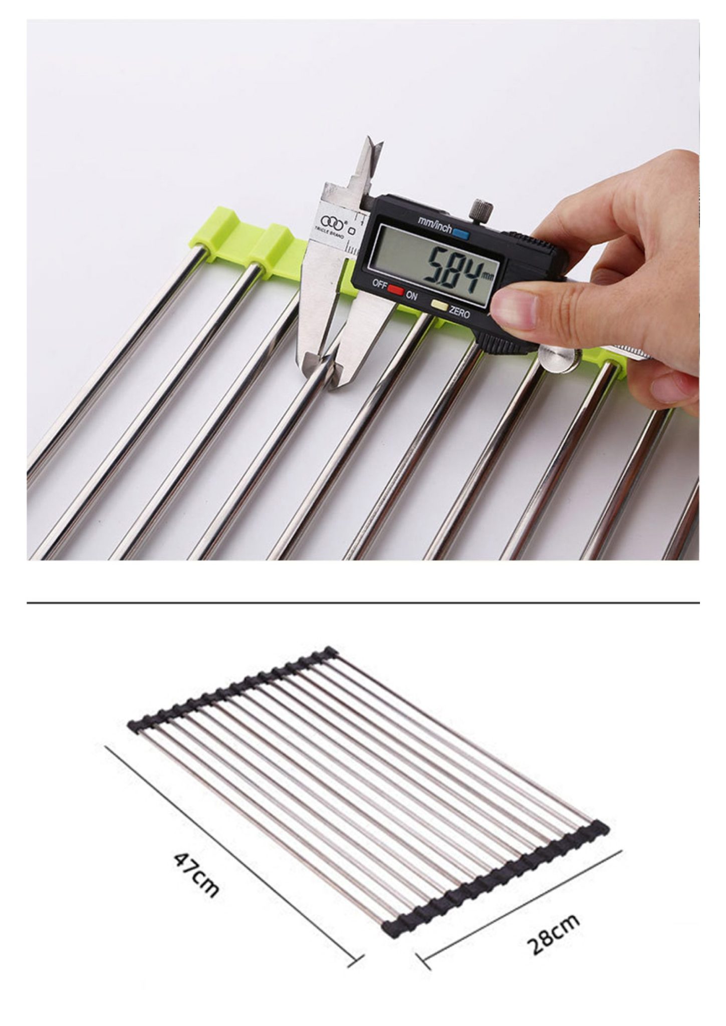 Radix Roll Up Dish Dryer Rack