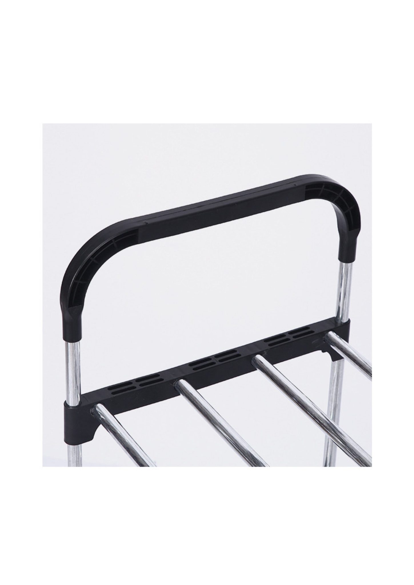 Radix 4 Tier Shoe Rack Black