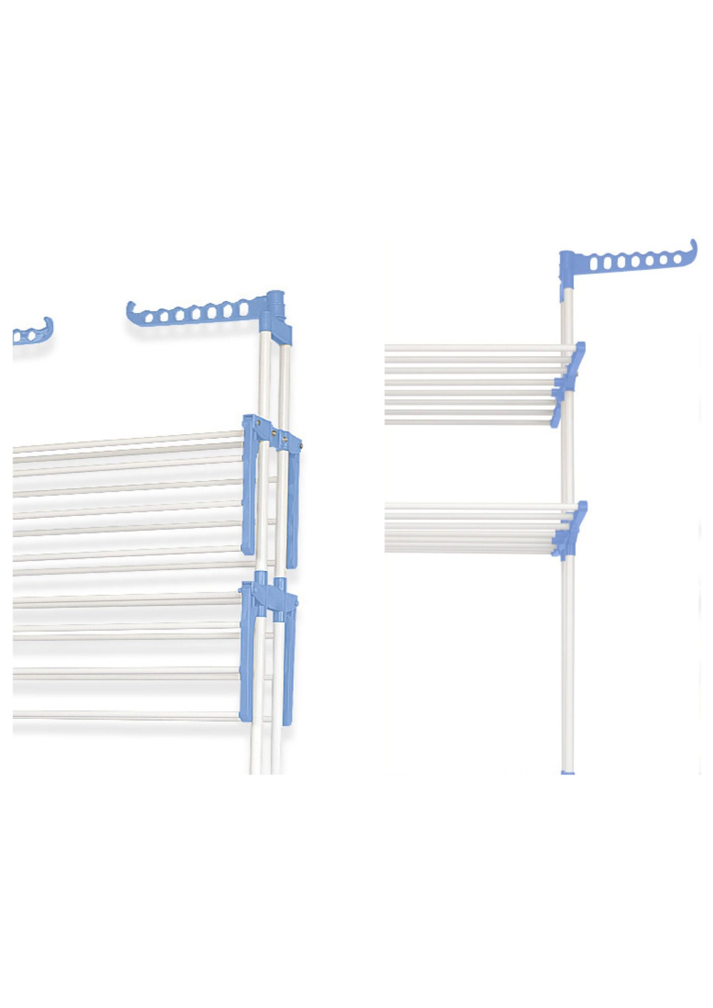 Radix 3 Layers Folding Cloth Rack Blue