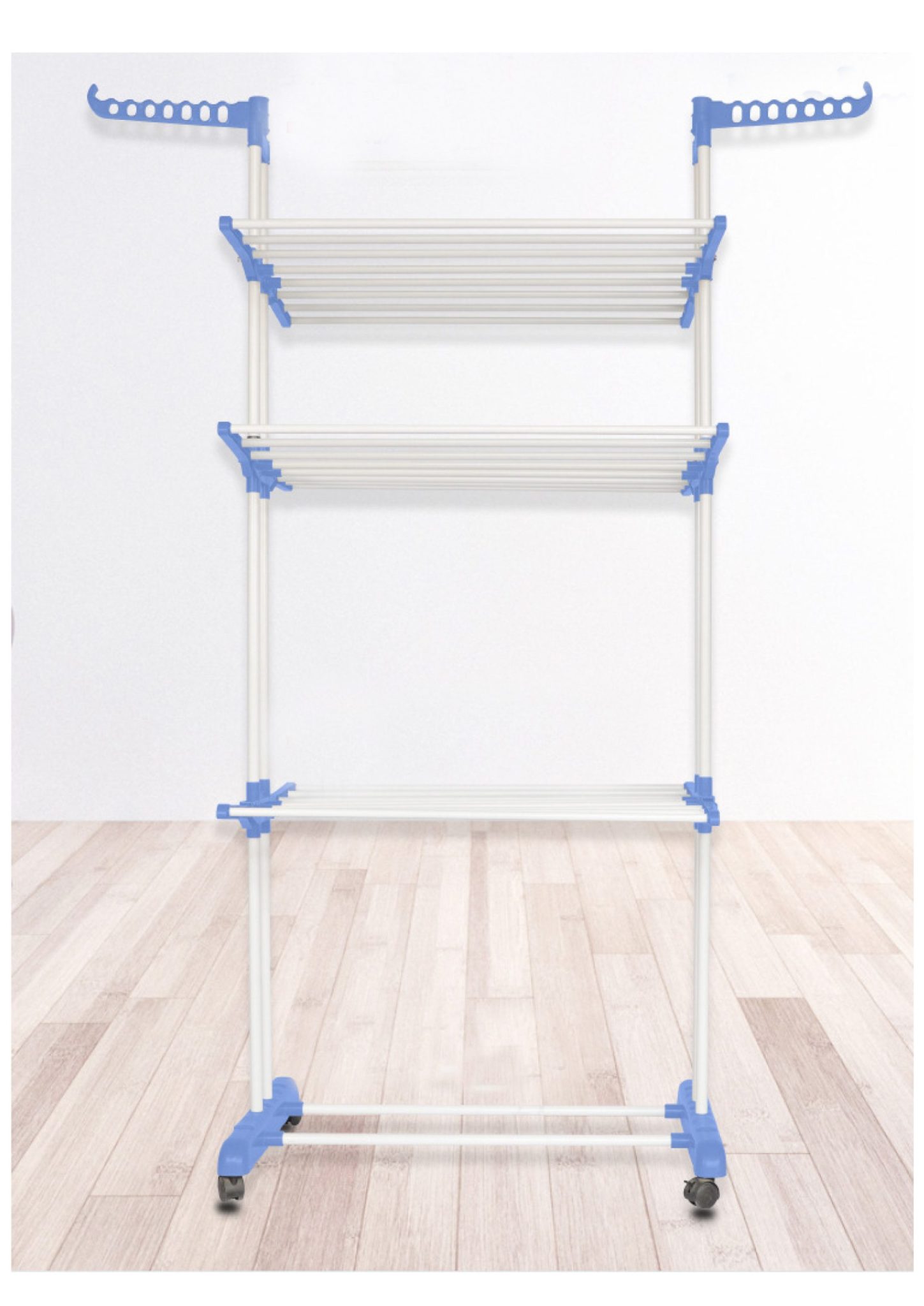 Radix 3 Layers Folding Cloth Rack Blue