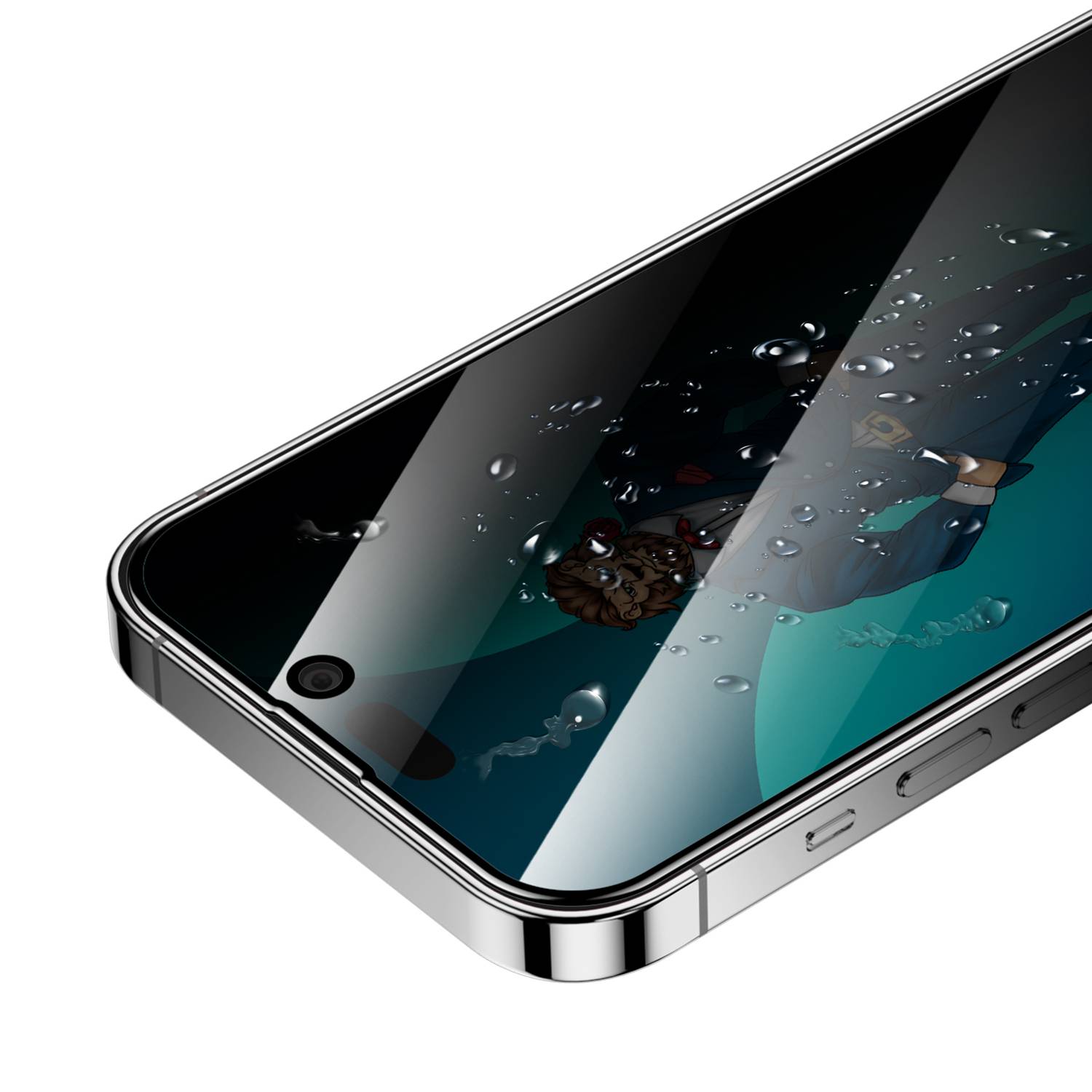 Green Lion 3D Privacy Scratch Free Round Edge Glass Screen Protector