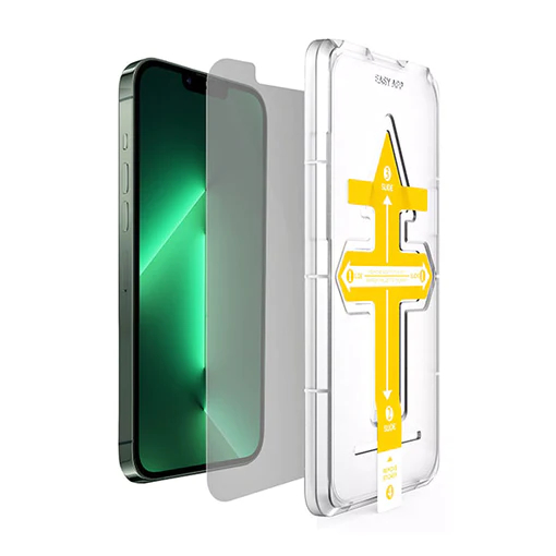 Engage Premium Privacy Temper Glass with Installation Tray - iPhone 13 Pro Max