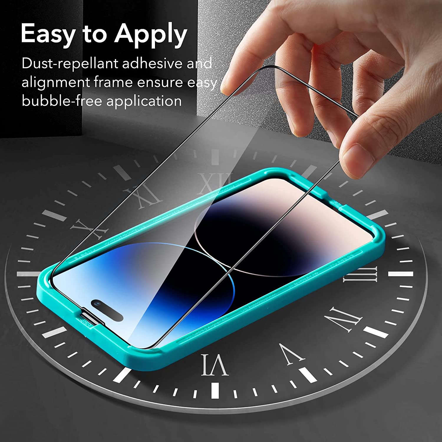 ESR iPhone 14 Pro Armorite edge-to-edge Tempered Glass Screen Protector 2 Pack