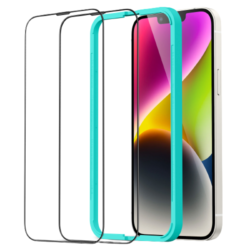 ESR iPhone 14 Pro Armorite edge-to-edge Tempered Glass Screen Protector 2 Pack