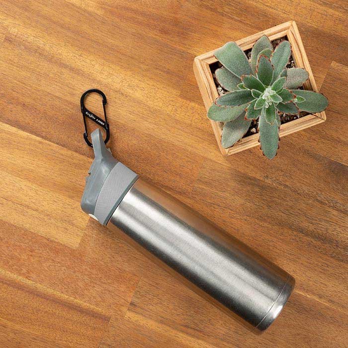 Nite Ize - S-Biner KeyRing Steel - Stainless - KRGS-11-R3