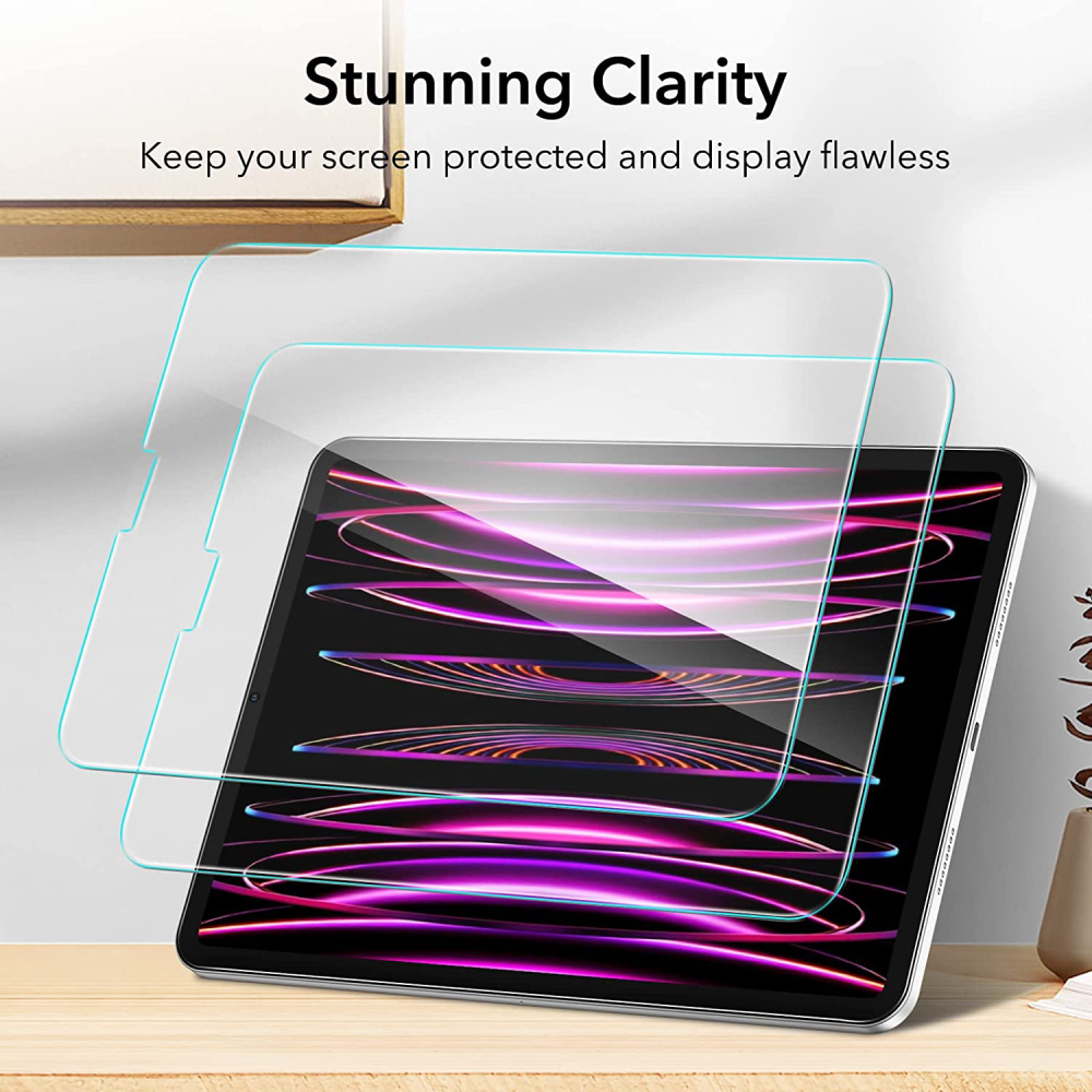 ESR iPad Pro 12.9 Gen 6/5/4/3 (2018-2022) Premium Tempered Glass Screen Protector