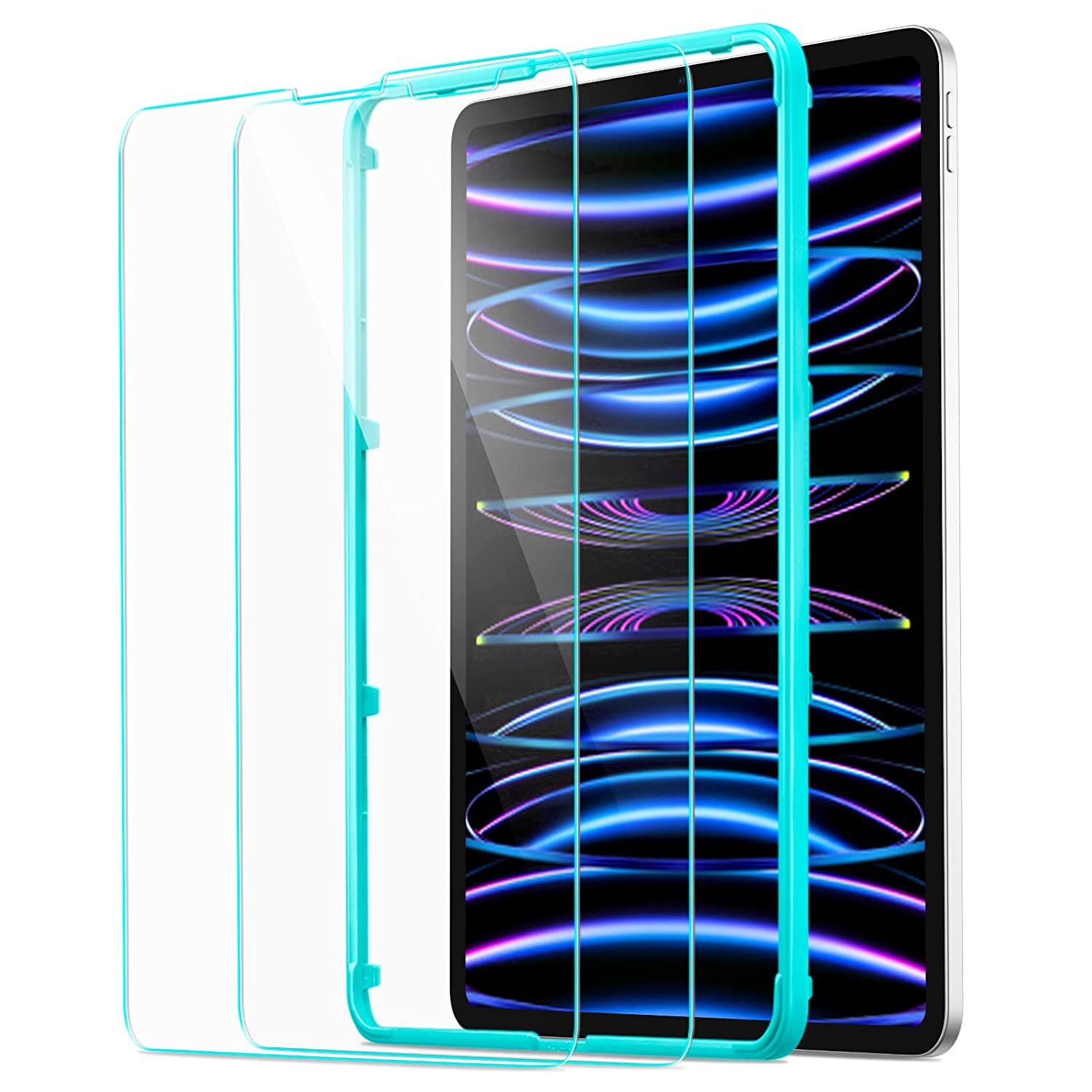 ESR iPad Air 5 2022/Air 4 2020 & iPad Pro 11 2021/2020/2018 Tempered Glass Screen Protector