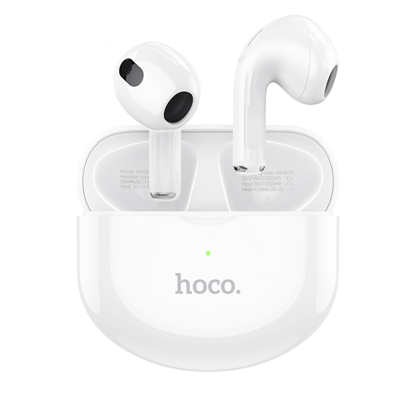 Hoco EW35 Sonido True Wireless BT Headset Earbuds White