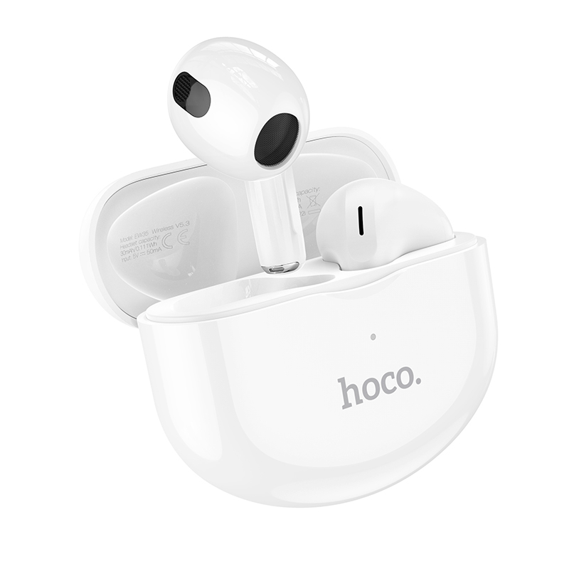 Hoco EW35 Sonido True Wireless BT Headset Earbuds White