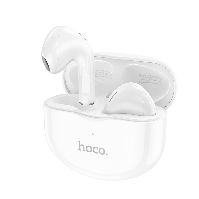 Hoco EW35 Sonido True Wireless BT Headset Earbuds White