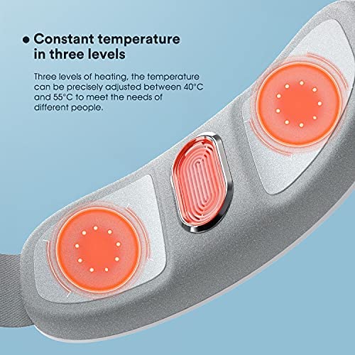 Techlove Waist Massager Heating, Kneading Massage Moxibustion Belt, Back Massage, Abdominal Maintenance