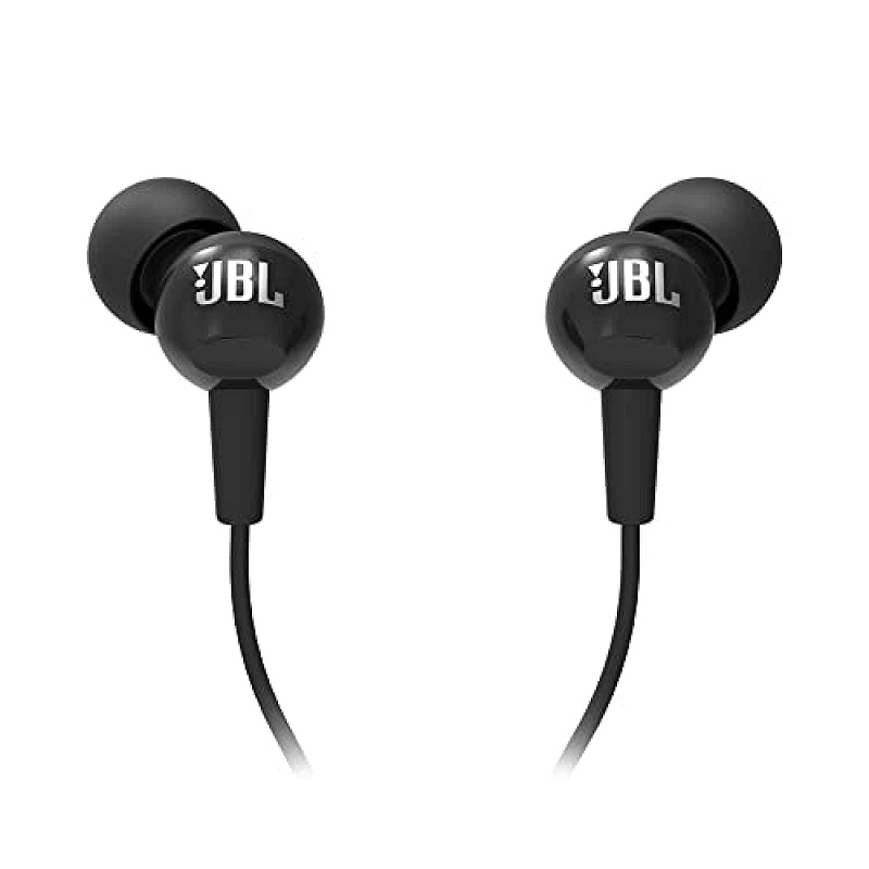JBL C100SI Wired In-Ear Headphones - Black