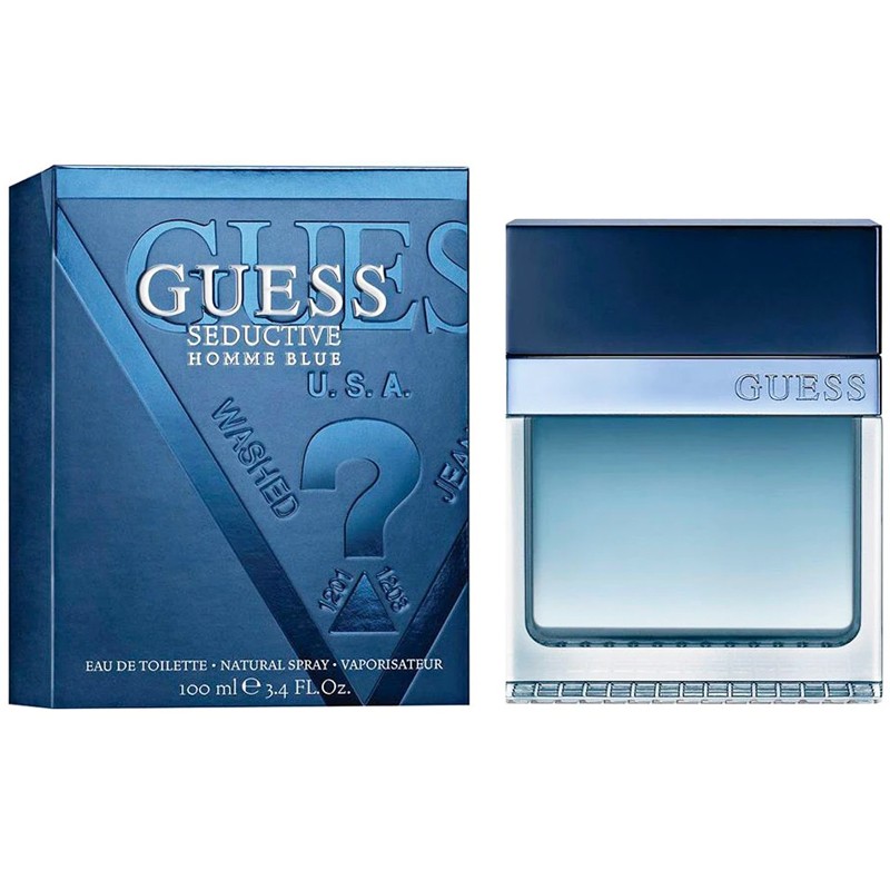 Guess Seductive Blue Eau De Toilette for Him - 100 Ml
