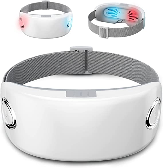 MORY Eye Massager with Heat and Cooling Steam, Eyes Relief, Warm Relax Rechargeable