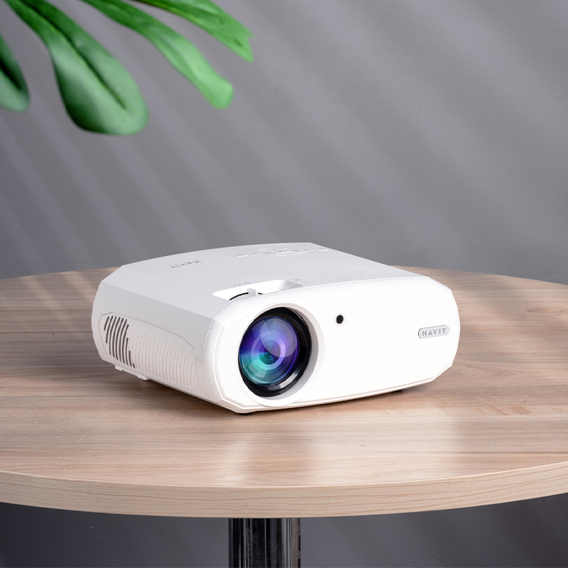Havit - PJ202 Native 1080p Full HD Resolution Projector White