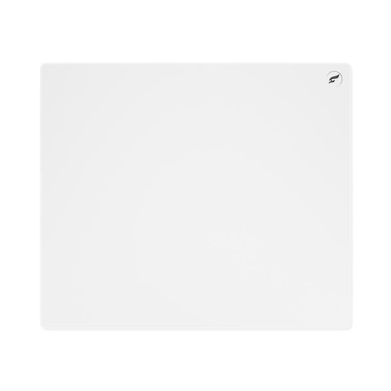 Odin Zero Gravity 19 "x16.5" XL Gaming Cloth Mouse Pad-White/White-Stitch