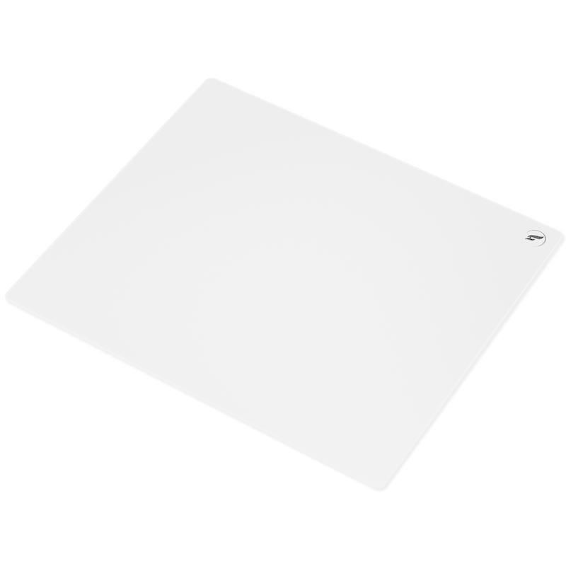 Odin Zero Gravity 19 "x16.5" XL Gaming Cloth Mouse Pad-White/White-Stitch