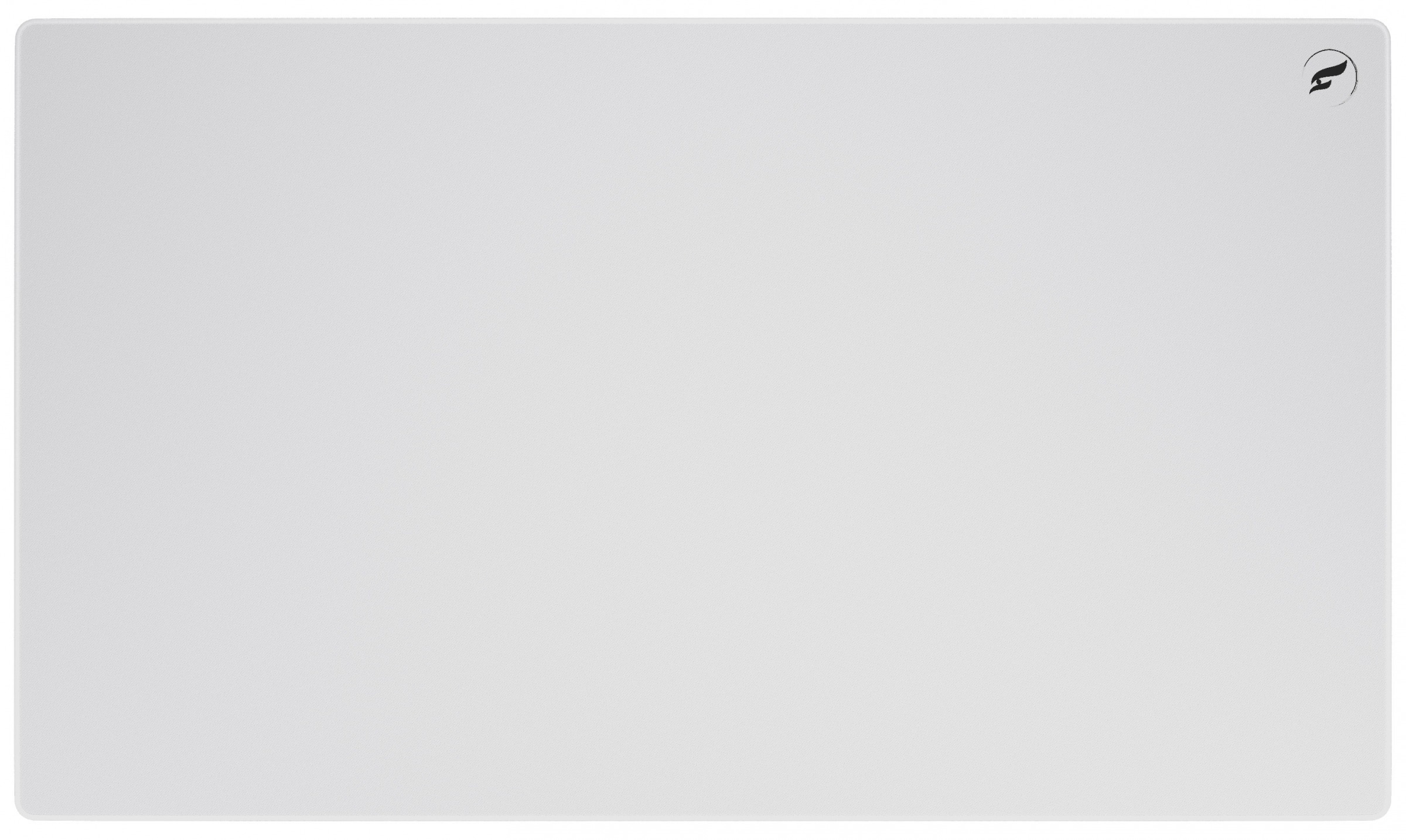Odin Gaming ZeroGravity XL Extended Gaming Mouse Pad-White/White-Stitch