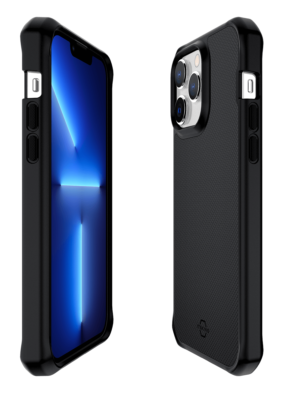 ITSKINS Ballistic Carbon Case Compatible With Magsafe For Iphone 14 Pro ( 6.1) - Black