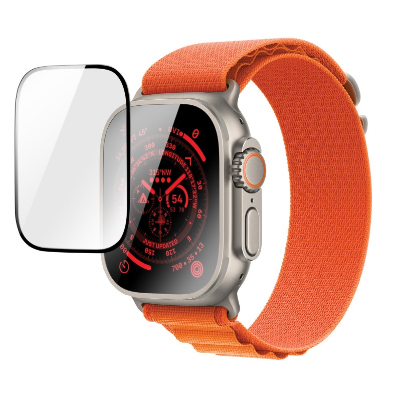 Torrii Bodyglass Screen Protector For Apple Watch Ultra - 49mm – Full Coverage Black