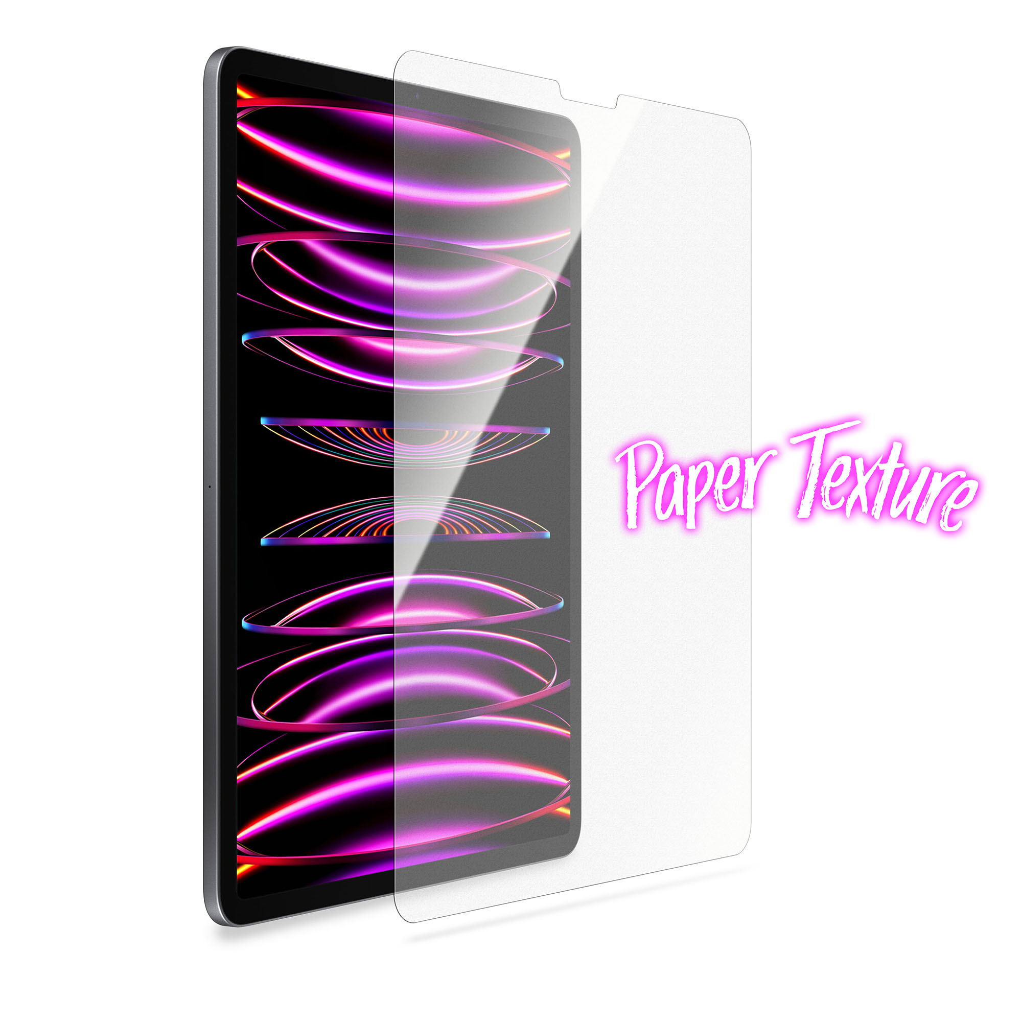 Torrii Bodyglass Paper Texture Glass Screen Protector For iPad Pro 12.9" (6th/5th/4th/3rd Gen.) – Clear