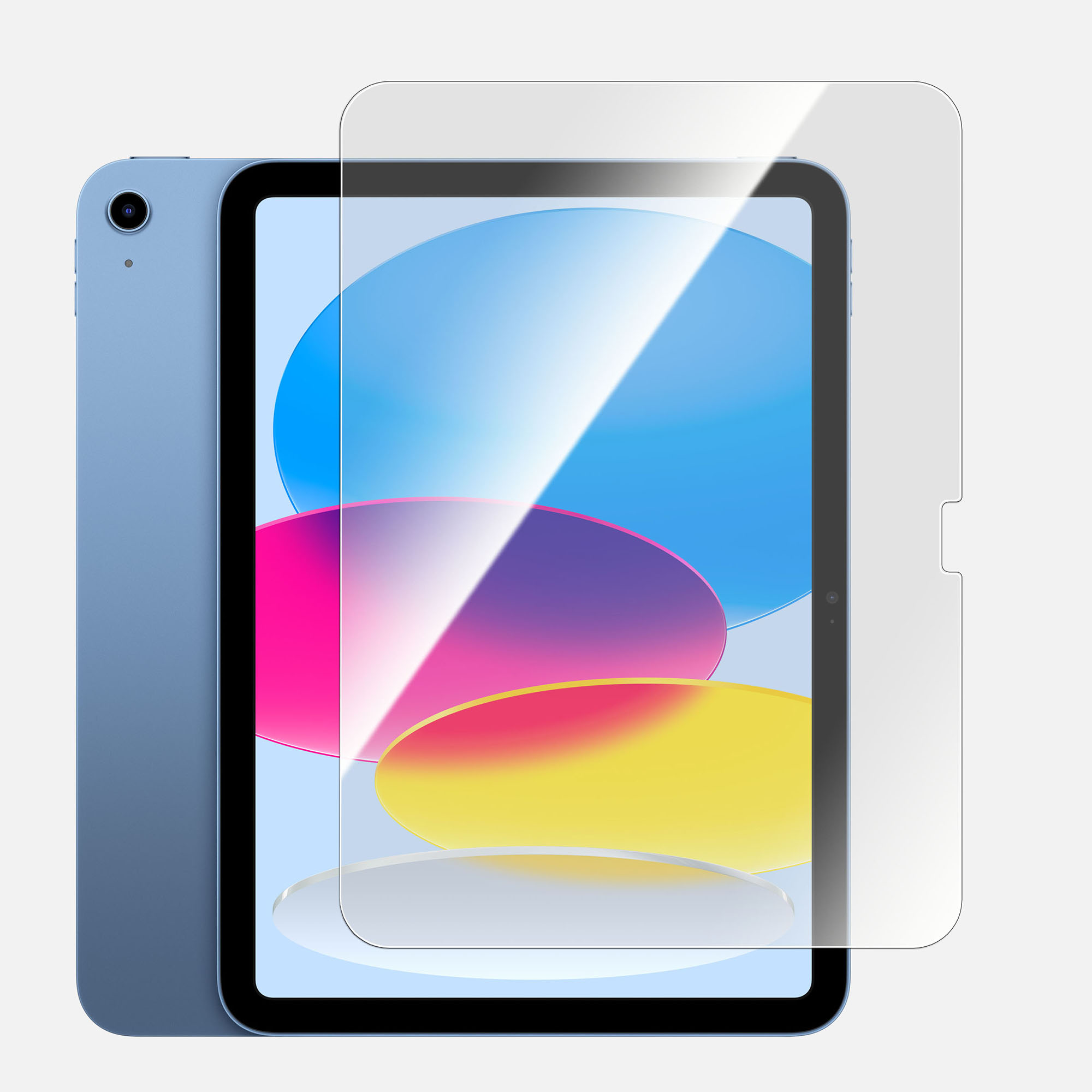 Torrii Bodyglass Anti Bectorial Glass Screen Protector For iPad 10.9" (10th Gen. Year 2022) &ndash; Clear