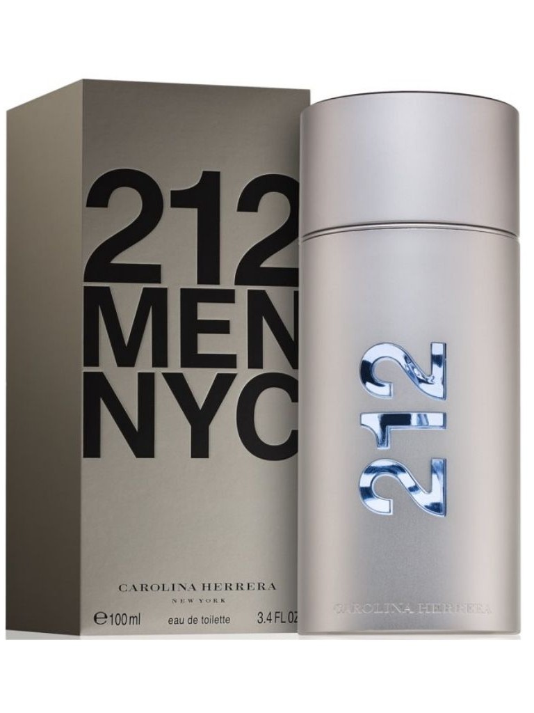 Carolina Herrera 212 Men Nyc Edt for Him Men's Parfum 100ml