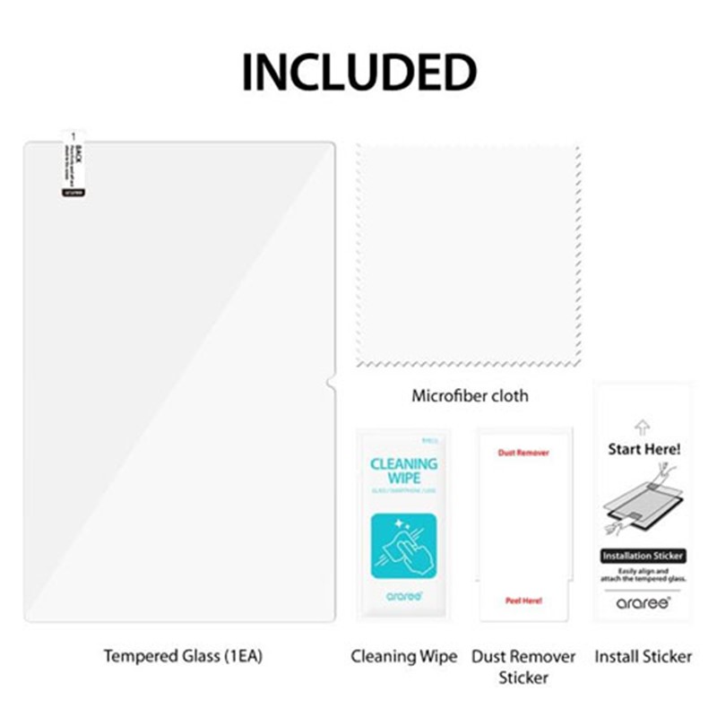 Araree Sub Core Glass for Samsung Tab S8 Ultra - Clear