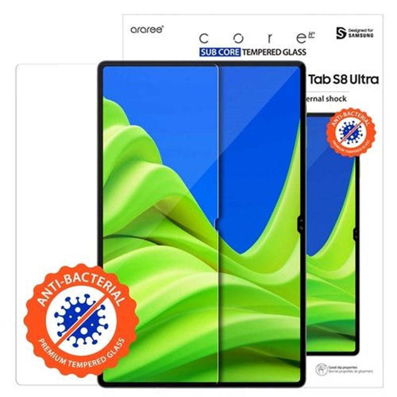 Araree Sub Core Glass for Samsung Tab S8 Ultra - Clear