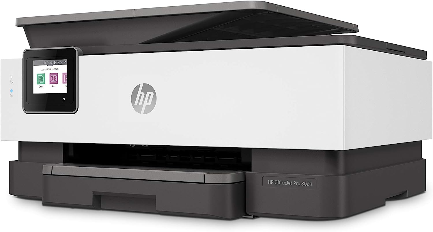 HP Officejet Pro 8023 AIO - 20ppm / 4800dpi / A4 / USB / Wi-Fi / LAN / FAX / Color Inkjet - Printer