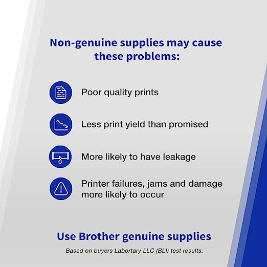 Brother Genuine LC3719XLC Super High Yield Cyan Printer Ink Cartridge