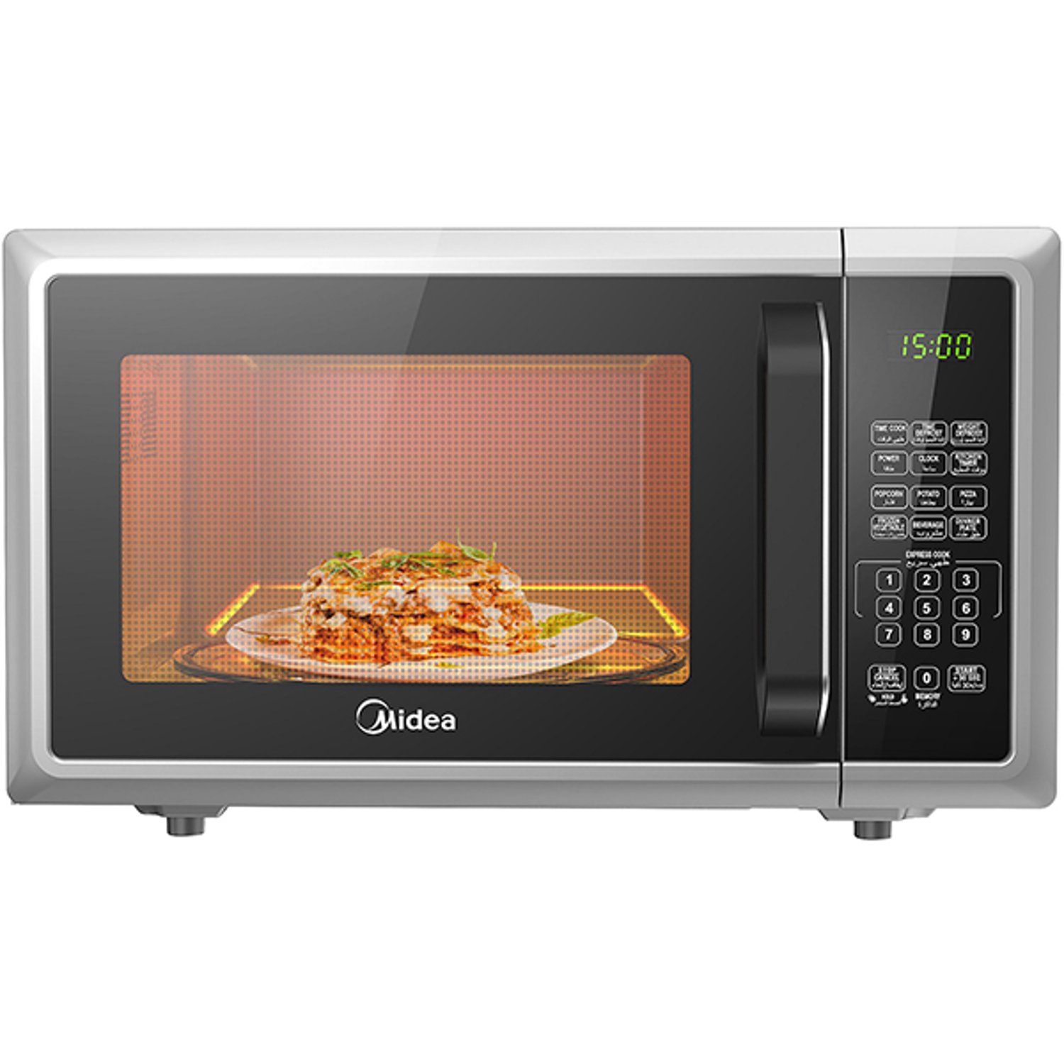 Midea Microwave /25L/900W/digital/6menu/Defrost