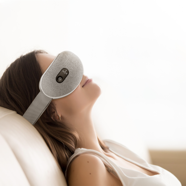 Havit EM1601 Eye Massager with Foldable Rechargeable Air Compression Heat Therapy