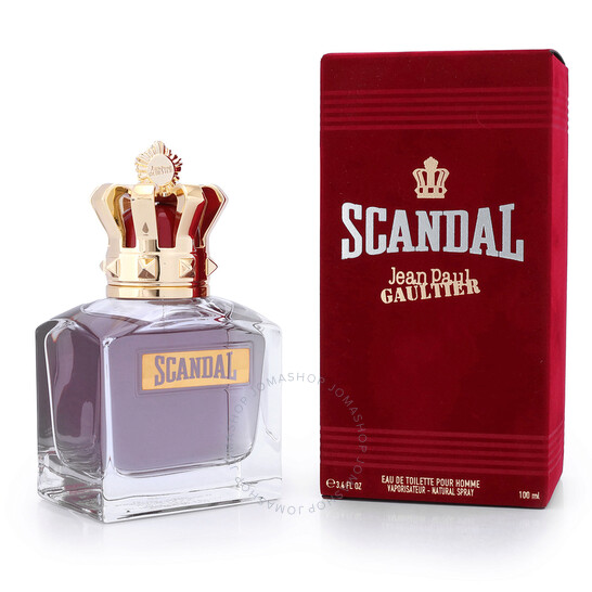Jean Paul Gaultier Men's Scandal Pour Homme EDT Spray Fragrances - 100ml