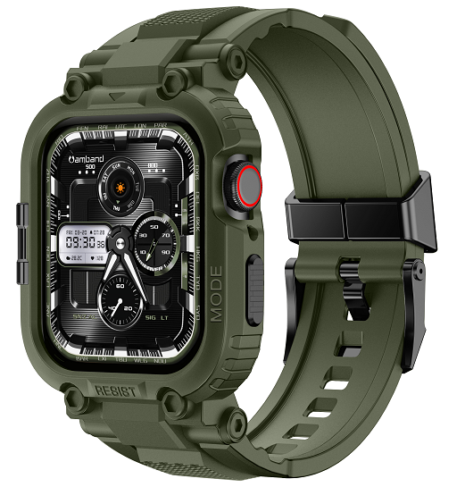 Amband M1 Sport Series-3 Apple Watch 8/7/6/5/4/3/2/1/se - Green