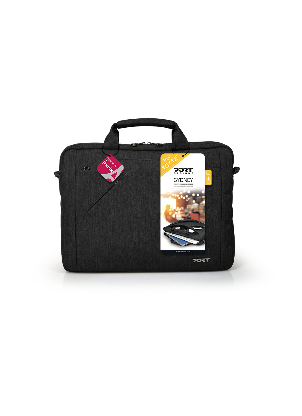 Port Designs Notebook Bag Sydney 135072 Toploading 15.6 Inch Black