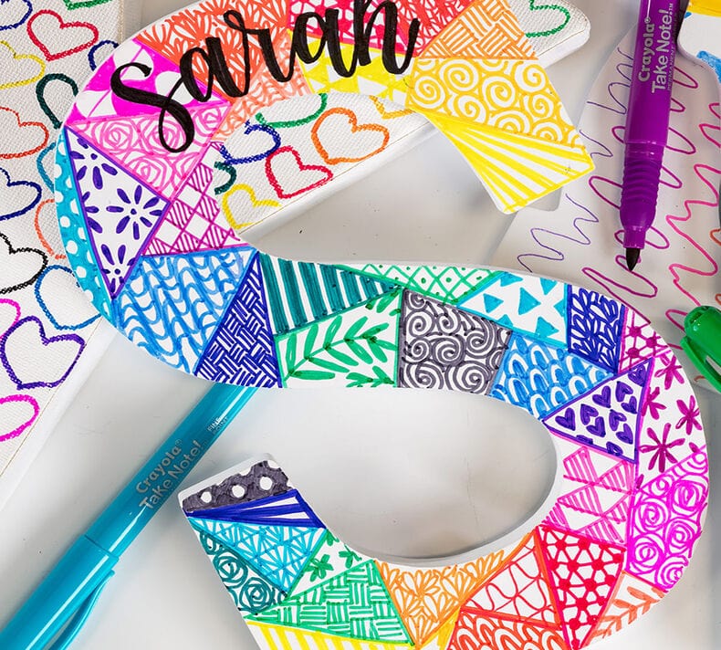 Crayola Take Note 12 Count Permanent Markers