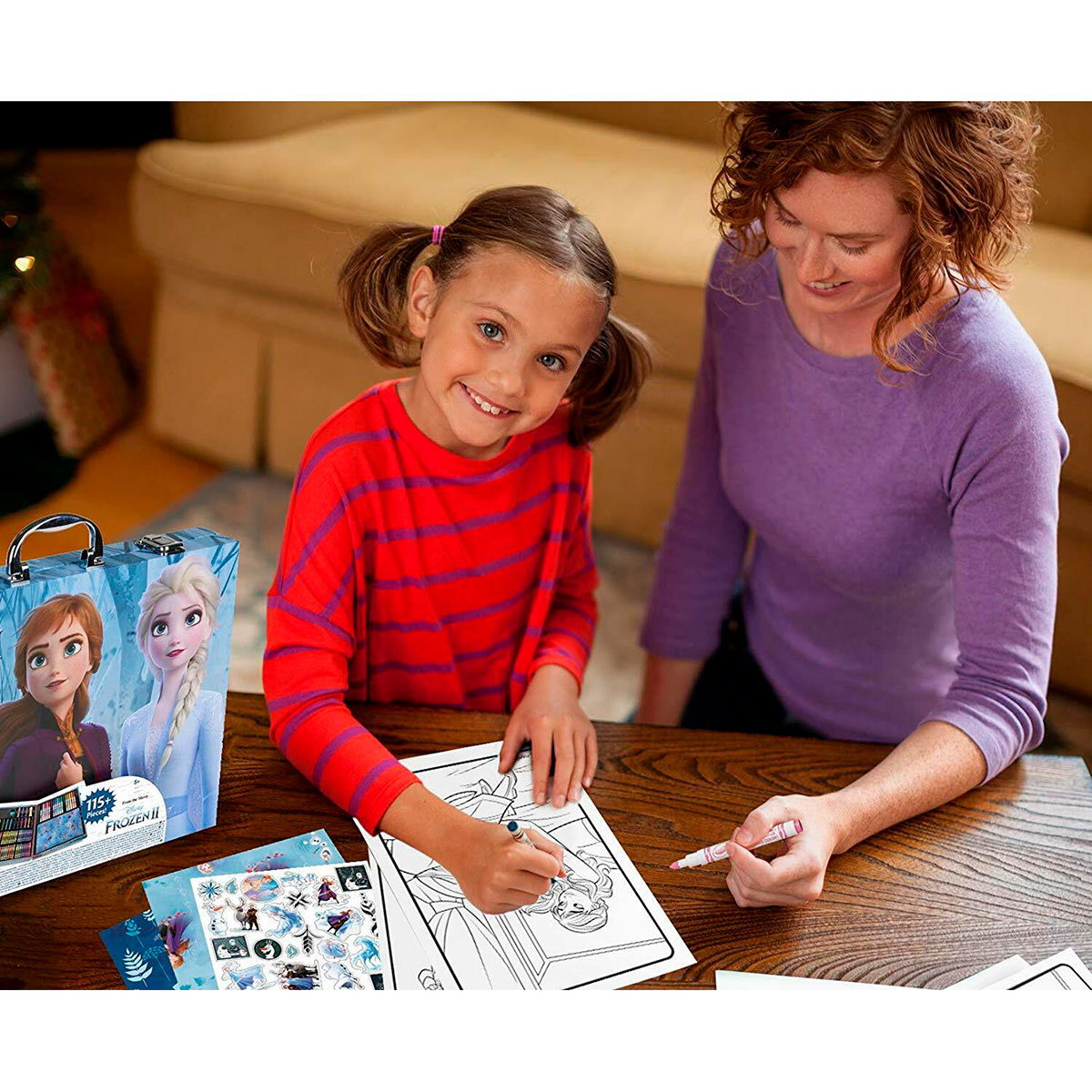Crayola Frozen 2 Inspiration Art Case, 100 Art & Coloring Supplies