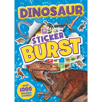 Alligator Dinosaur Sticker Burst Book
