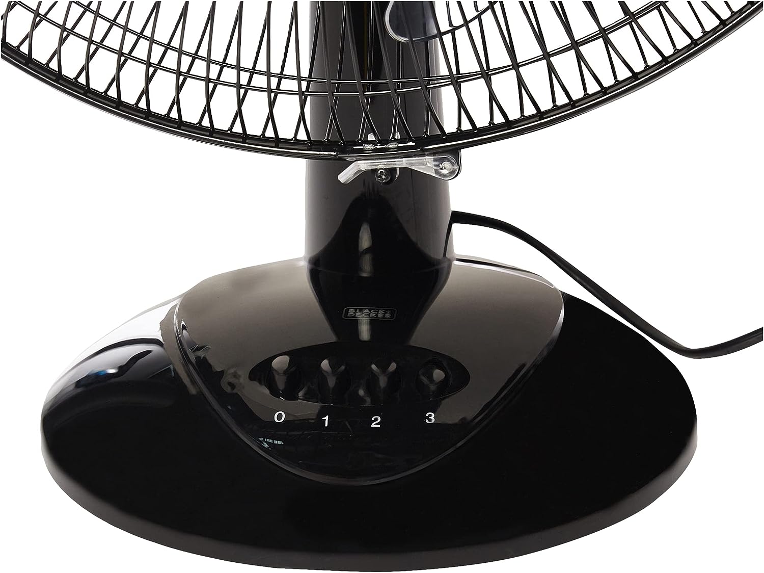 Black & Decker 16 Inch Desktop Fan/Table Fan - Black