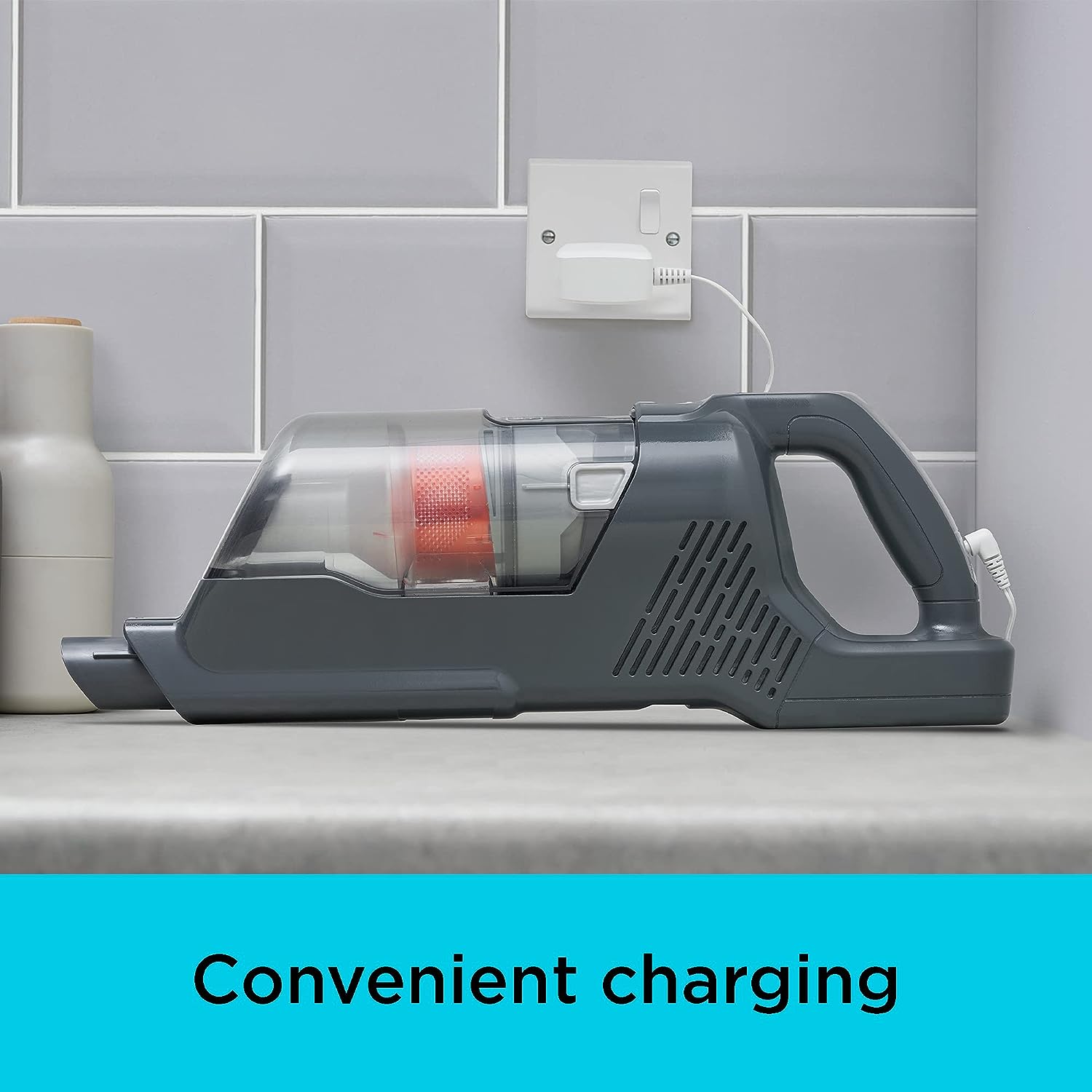 Black & Decker Power Series + Cordless Stick Vacuum Cleaner - Grey