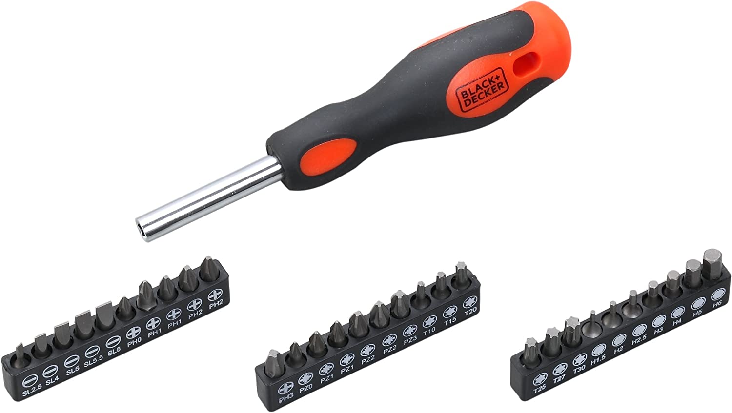 Black & Decker Professional Hand Tool Kit (154 Pieces) - Orange/Black