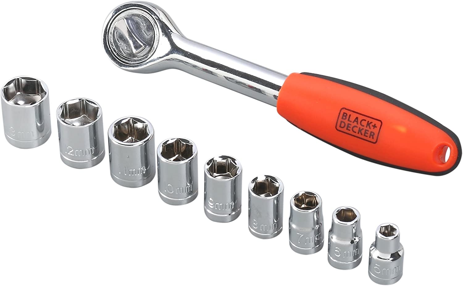 Black & Decker Professional Hand Tool Kit (154 Pieces) - Orange/Black