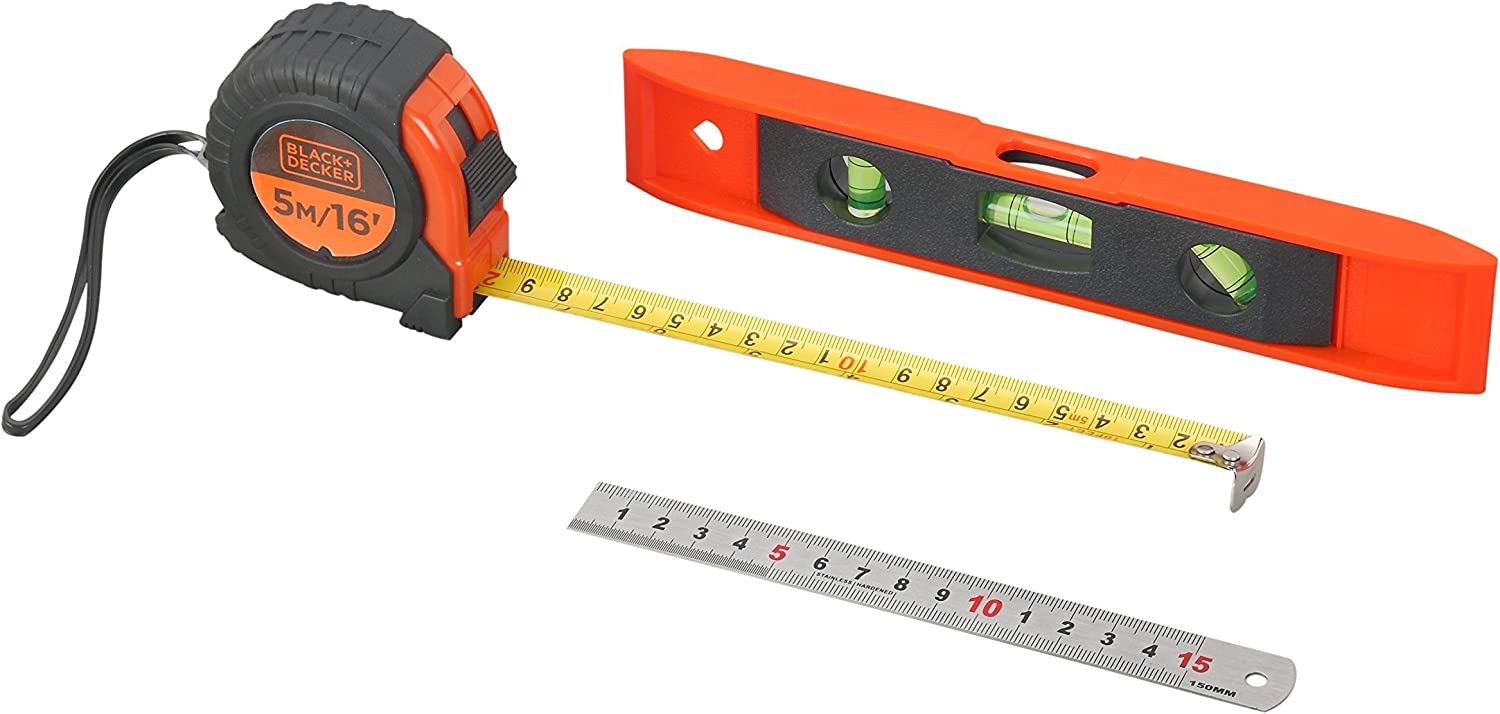 Black & Decker Professional Hand Tool Kit (154 Pieces) - Orange/Black