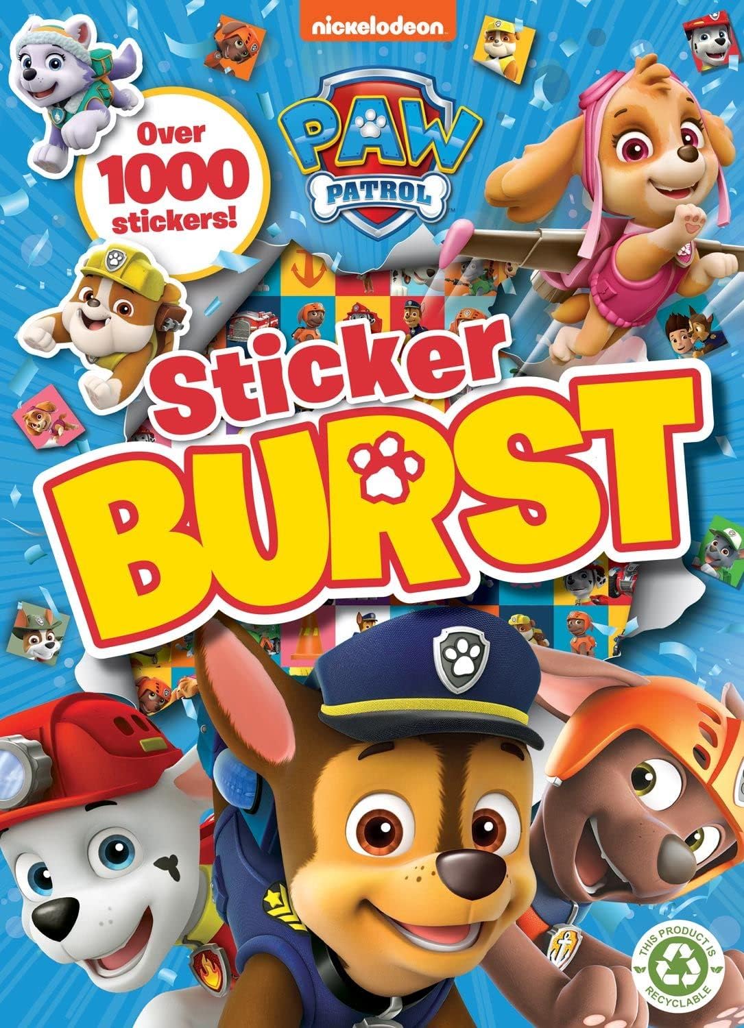 Alligator Paw Patrol Sticker Burst Book