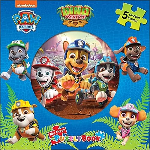 Phidal Paw Patrol Dino Rescue My First Puzzle Book
