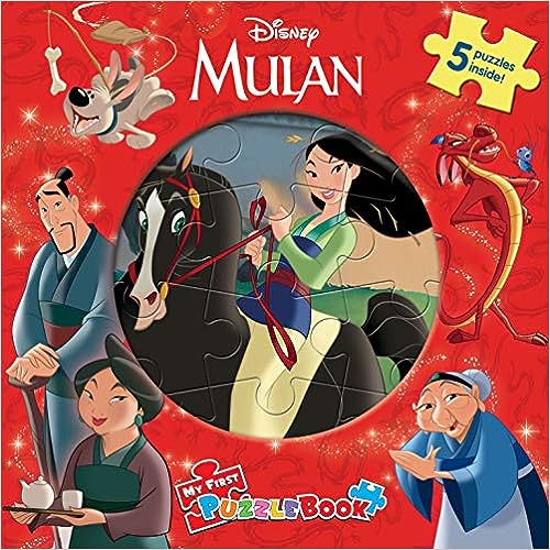 Phidal Disney Mulan My First Puzzle Book