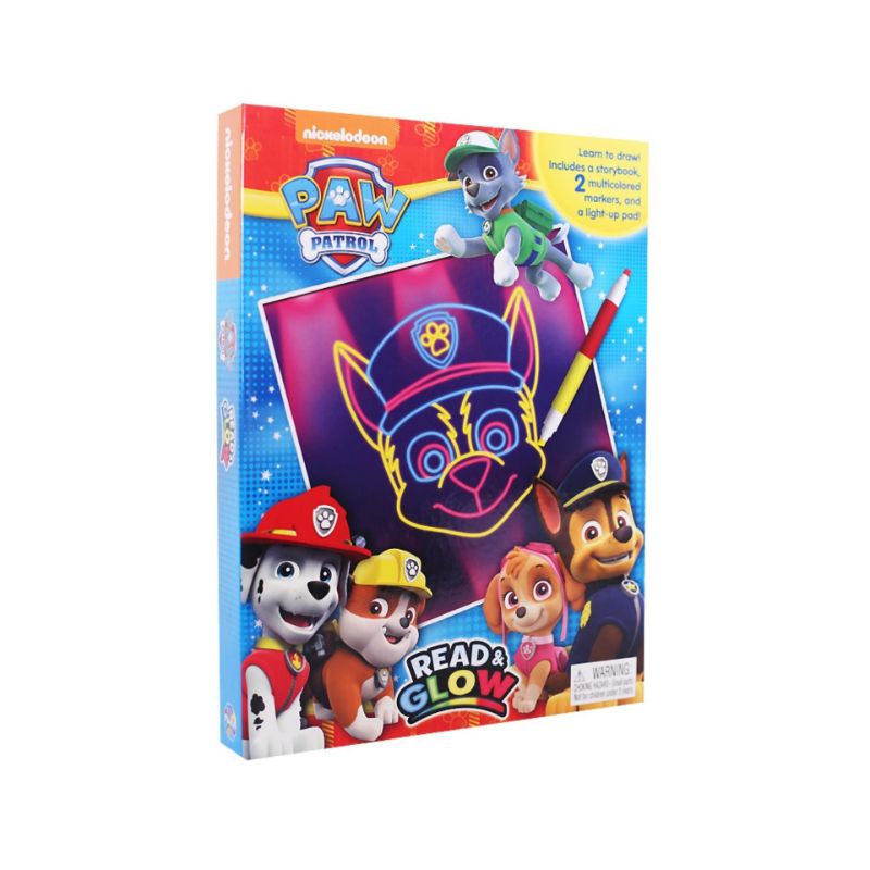 Phidal Paw Patrol Read & Glow Board Book