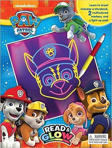 Phidal Paw Patrol Read & Glow Board Book