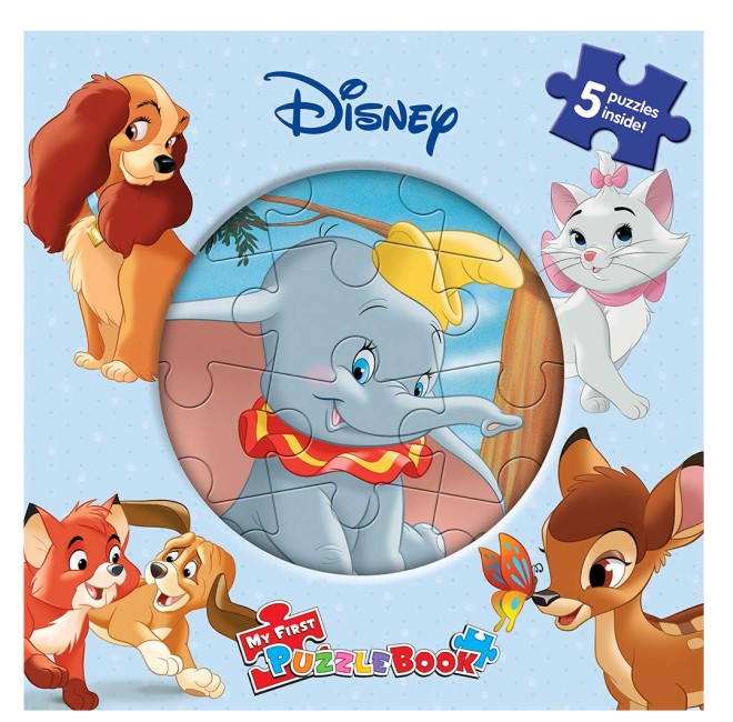 Phidal Disney Animals My First Puzzle Book for Kids